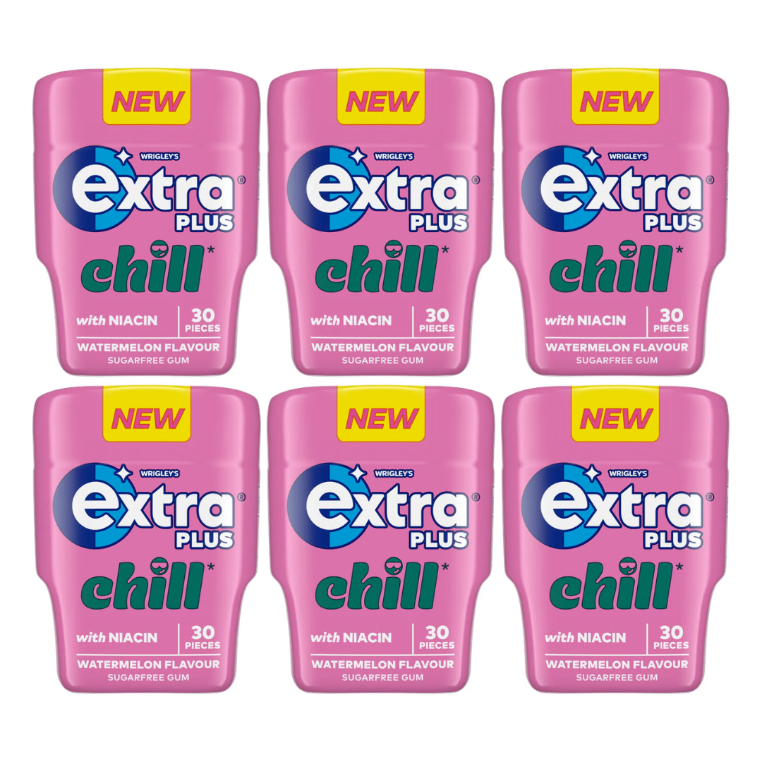 Wrigley's Extra Plus Watermelon Chill Chewing Gum
