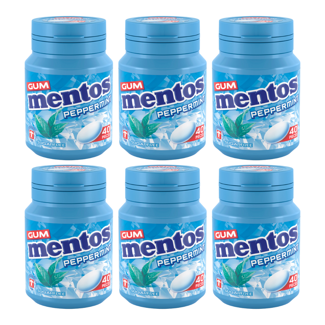 Mentos Peppermint Chewing Gum
