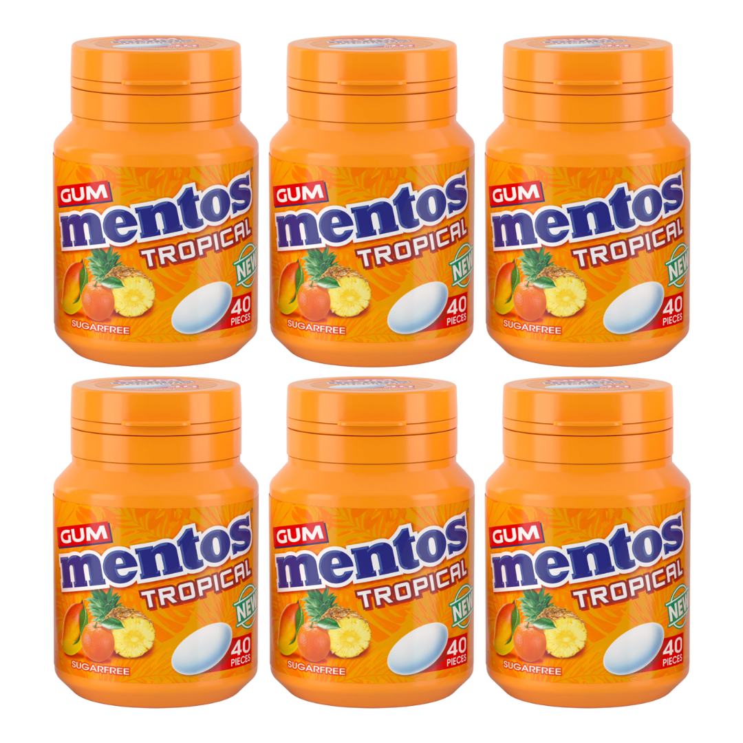 Mentos Tropical Chewing Gum