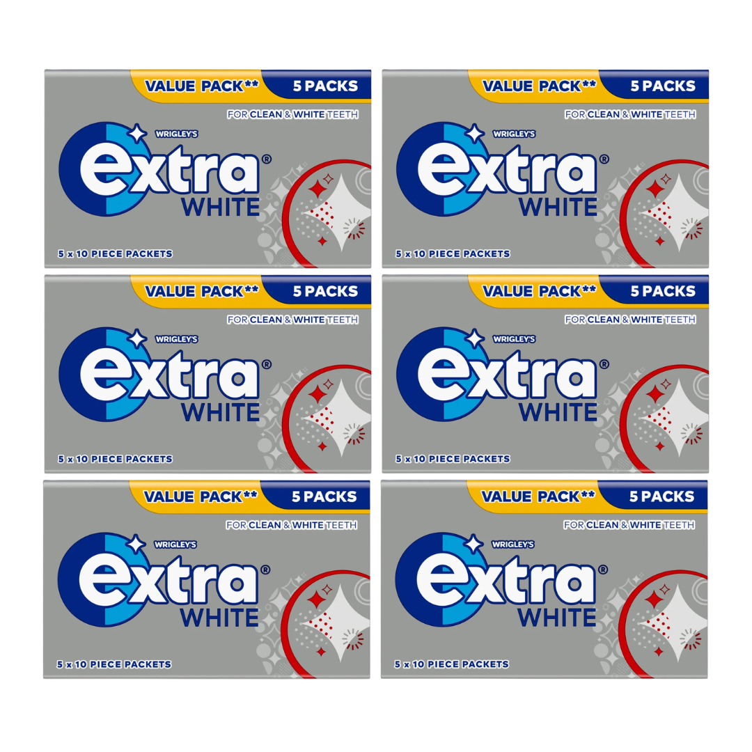 Wrigley's Extra White Mint Chewing Gum