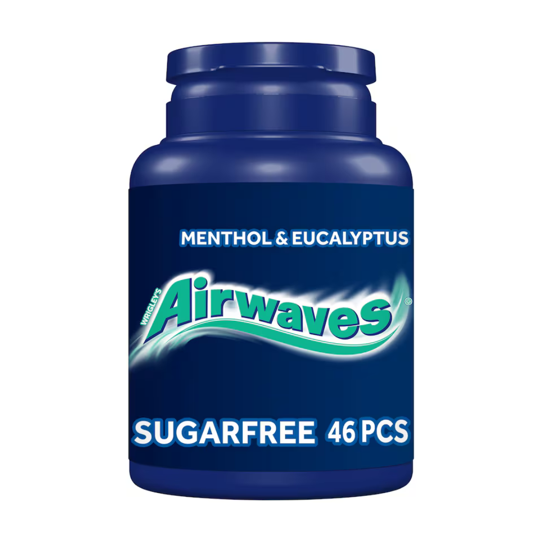 Wrigley's Airwaves Menthol & Eucalyptus Chewing Gum