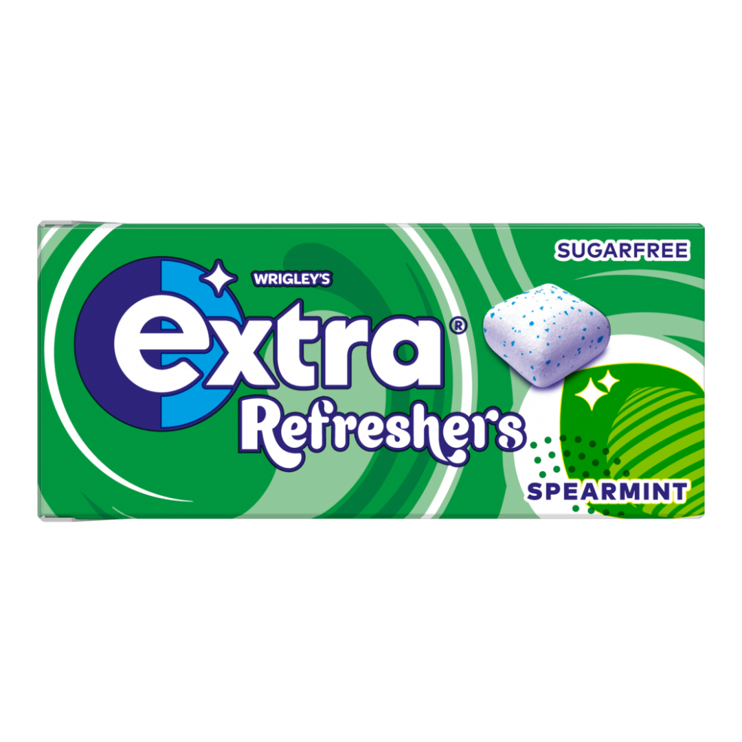 Extra Refreshers Spearmint Chewing Gum