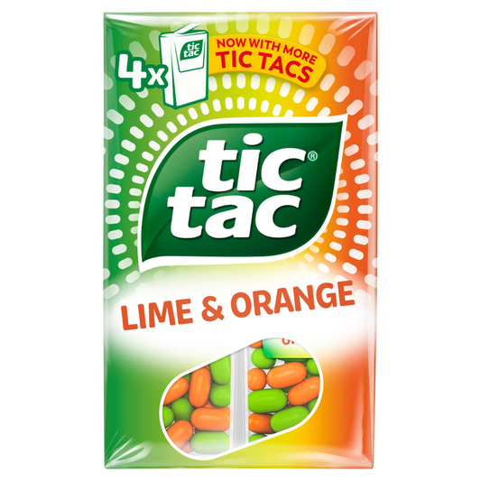 Tic Tac Lime & Orange Multipack