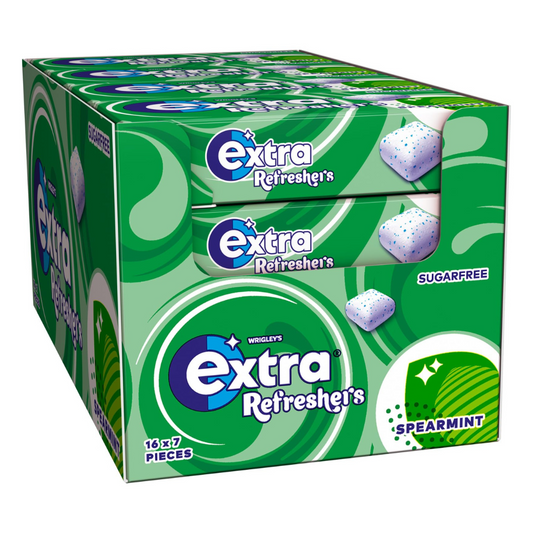 Extra Refreshers Spearmint Chewing Gum