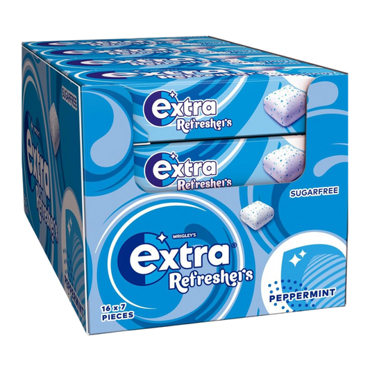 Extra Refreshers Peppermint Chewing Gum