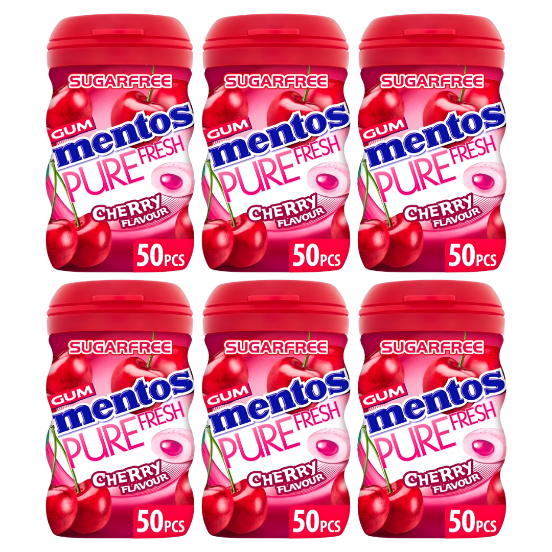 Mentos Pure Fresh Cherry Chewing Gum