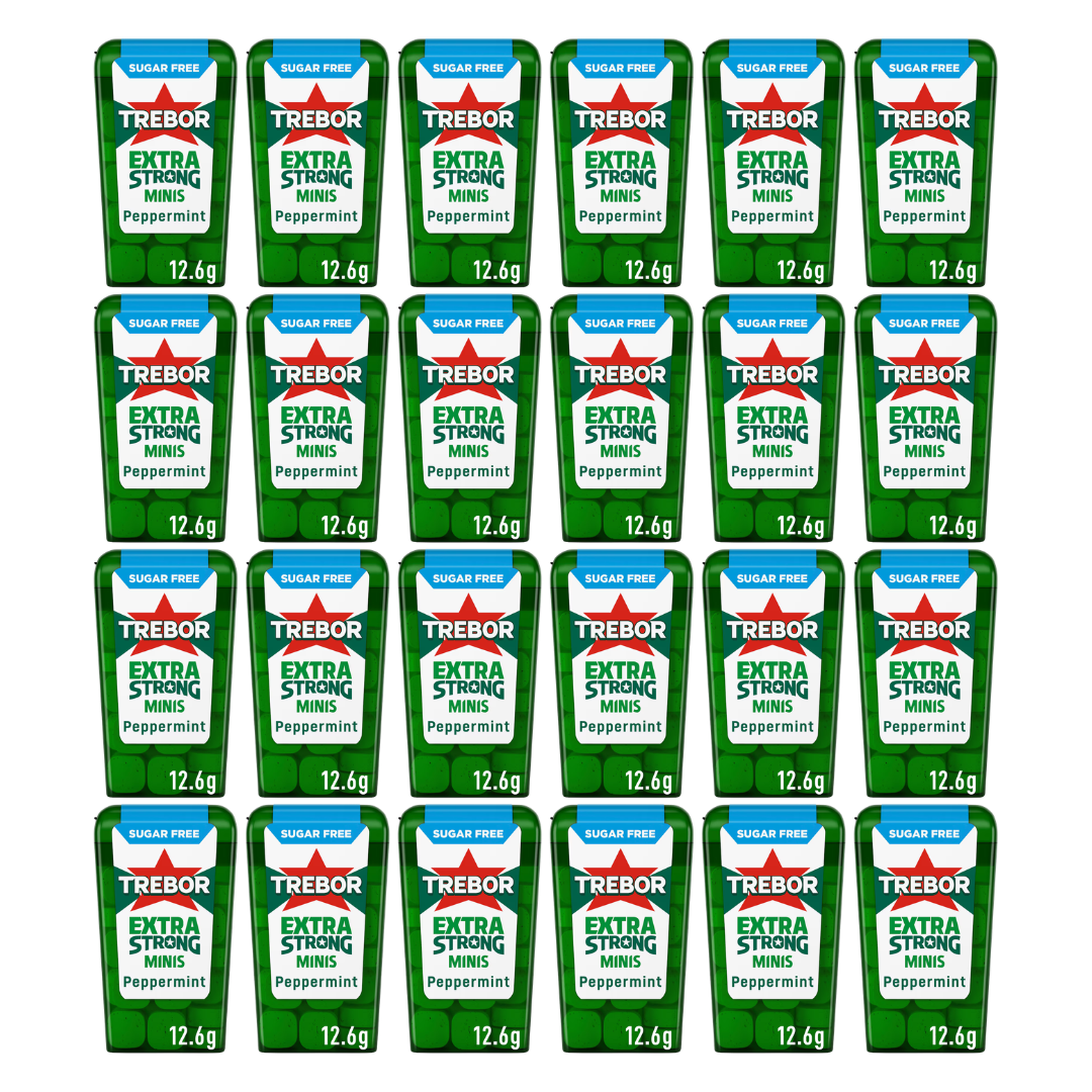 Trebor Minis Extra Strong Peppermint Mints