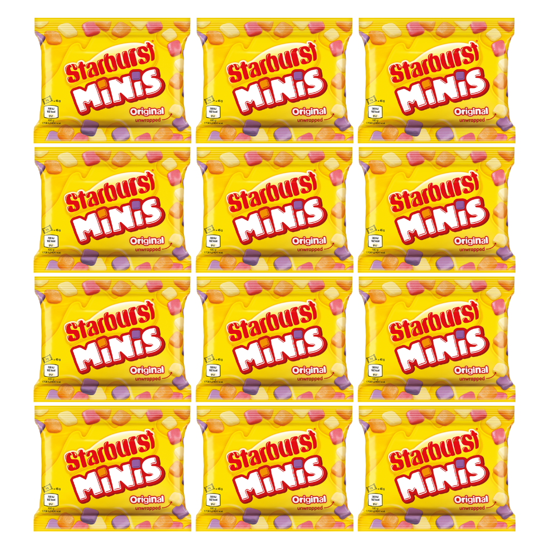Starburst Minis Original Unwrapped Sweets