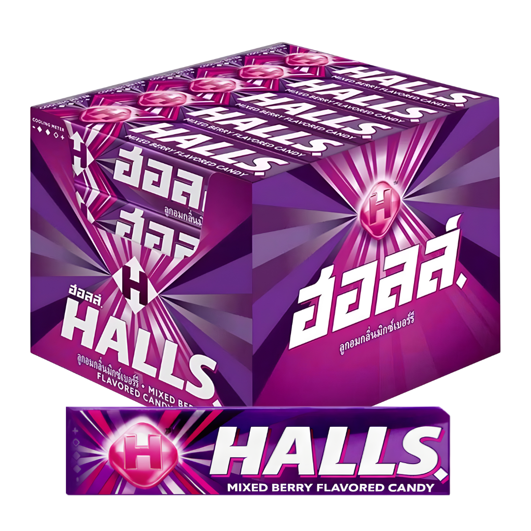 Halls Mixed Berry Cooling Lozenges
