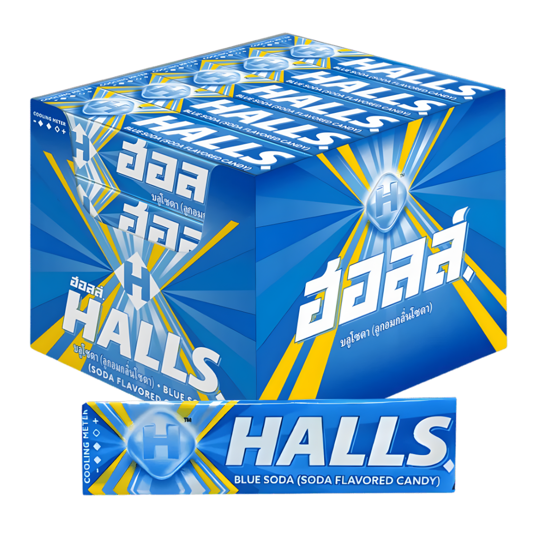 Halls Blue Soda Cooling Lozenges